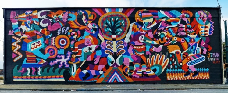 3ttman's Mural, Atlanta (2014)
