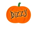 Dizzy halloween logo